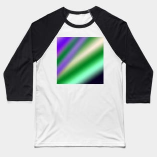 purple green white abstract texture art Baseball T-Shirt